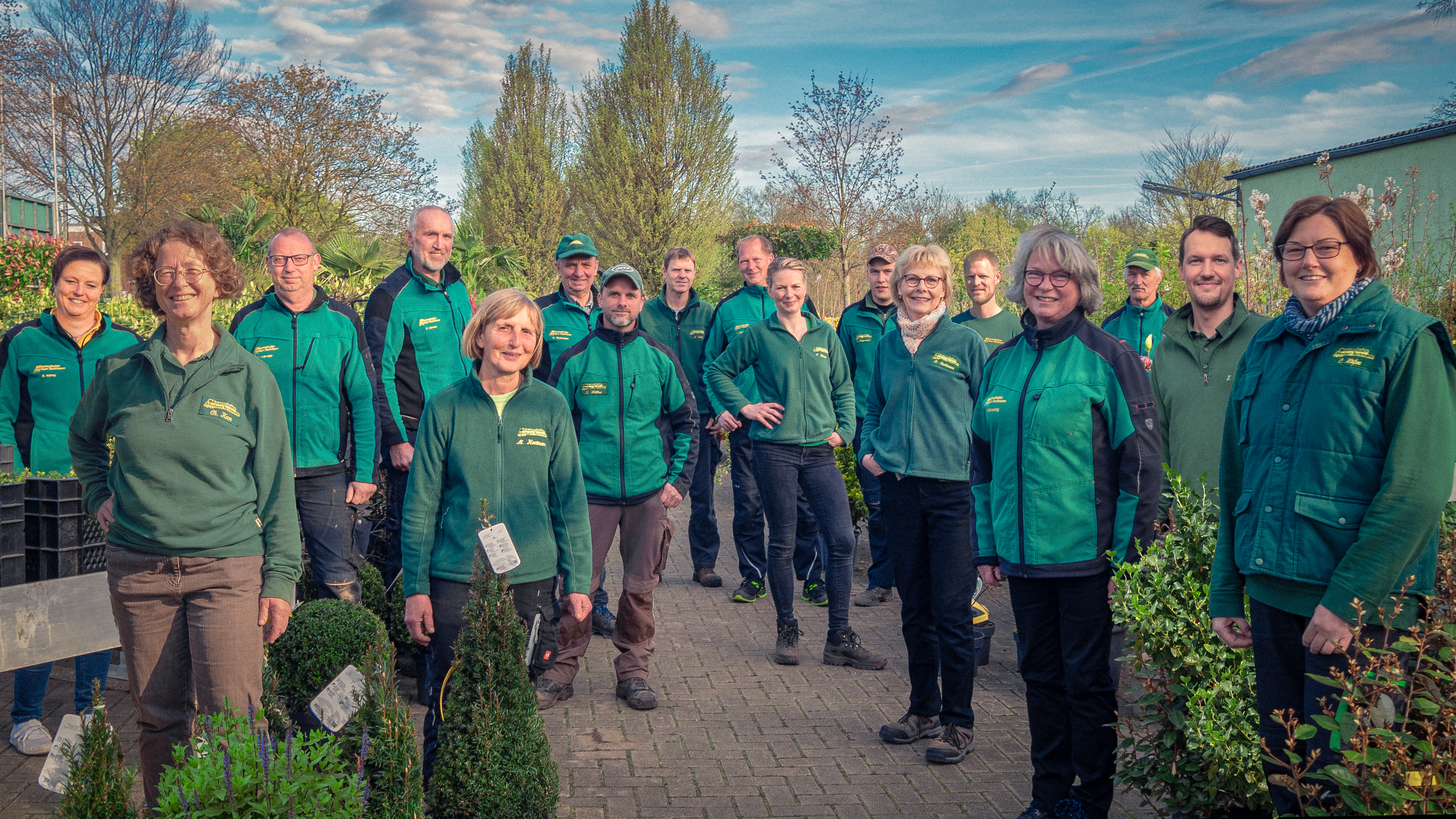 Das Team der Baumschulen Reckmann