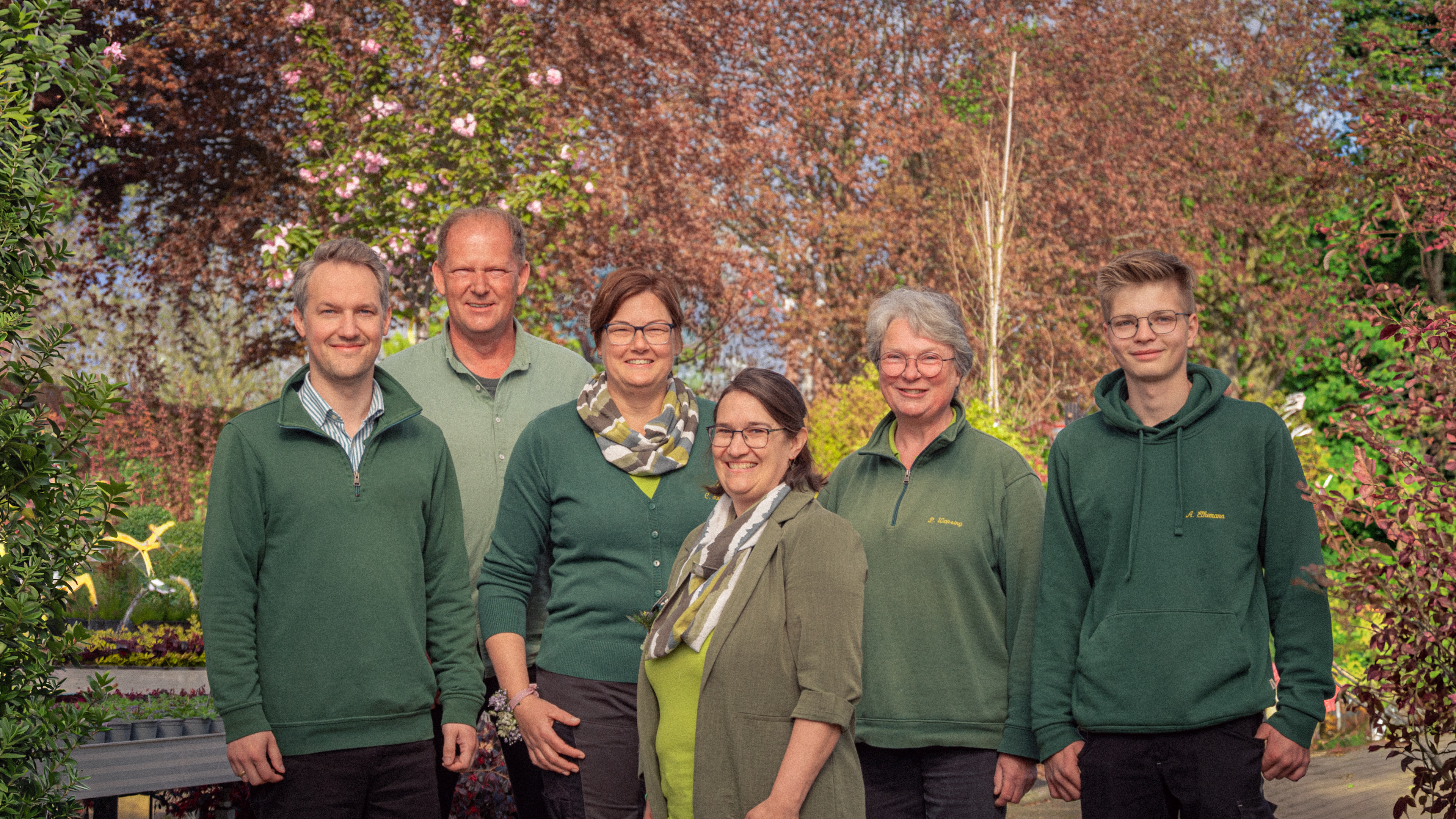 Team des Verkaufsgarten bei Reckmann